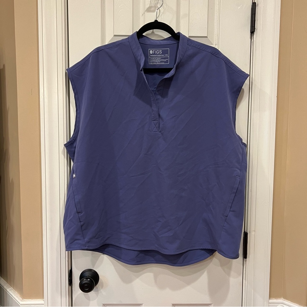 NWOT Figs Rafaela Oversized Scrub Top Women’s Wayfarer XXL 2X - Picture 5 of 11